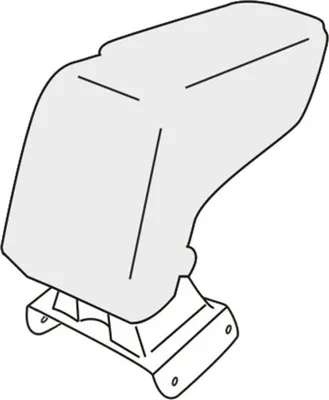 Obrázek produktu pro Loketní opěrka Opel Zafira B 2005-2007 (ARMS, koženka)
