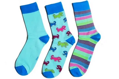 Produktbild von Herren Basic Socken 3-er Pack aus Baumwolle Chamäleon Laguna-Mittelblau Größe 43-46