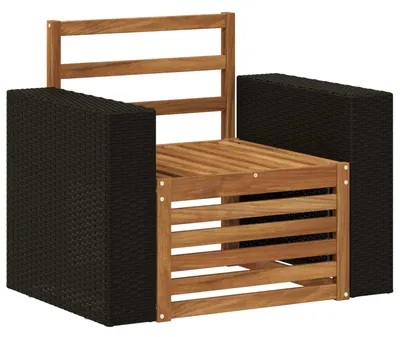 Produktbild von vidaXL Outdoor Mittelsofa Natur