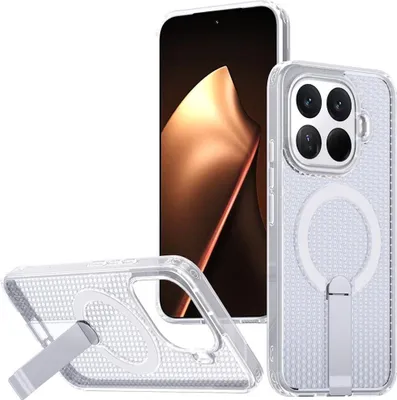 Produktbild von Kühlende Hülle für Xiaomi 15T Pro 5G Hybrid Design MagSafe & Stand Transparent