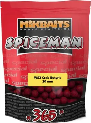 Obrázok produktu pre Mikbaits® Spiceman WS3 - Crab Butyric - 1 kg Ø 20 mm