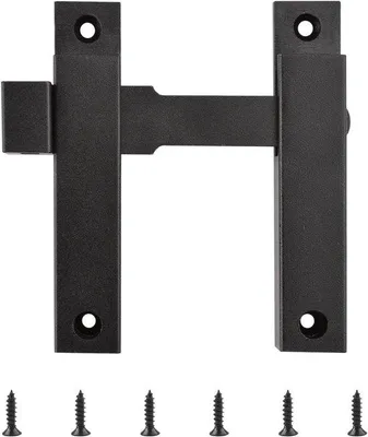 Imagen del producto de Cerradura para puerta corredera de aluminio, color , resistente, para mascotas, sistema de seguridad duradero para garajes y exteriores