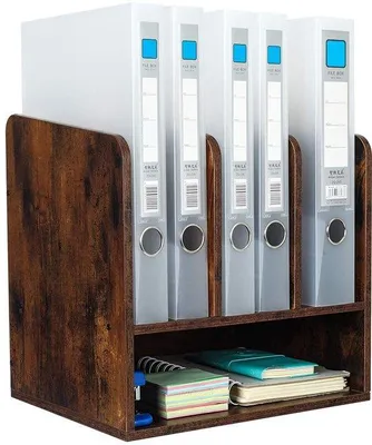 Produktbild von Holz-Documenthalter für A4-Papiere und Zeitschriften im Büro