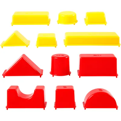 Produktbild von Sandy Clay®-Formen, Geometrie, Größe 3,5–9,5 cm, 12 Stück 1 Box
