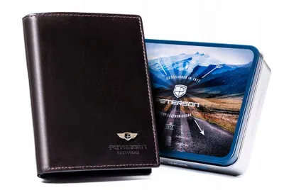 Produktbild von Elegante Herrenbrieftasche aus Naturleder - Peterson