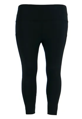 Produktbild von Q by Endurance Funktionstights Reimia 7/8 mit atmungsaktivem Recycling-Polyester 1001 Black 48