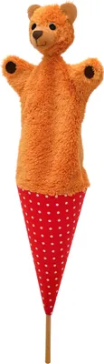 Produktbild von Tütenkasper / Tütenpuppen Bär 54 cm Mehrfarbig, 11611A