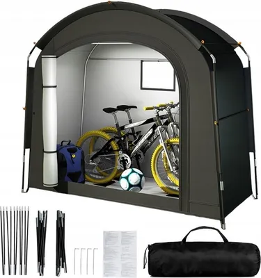Image de Tente De Jardin Imperméable Pour Vélos, Utilisable Toute L'année, Pour Ranger Vos Vélos Ou Vos Produits Alimentaires