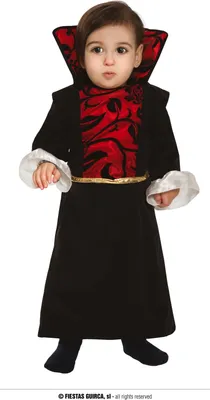 Produktbild von Vampir Baby Kleid, Größe: 18 - 24 Monate Farbe: Schwarz