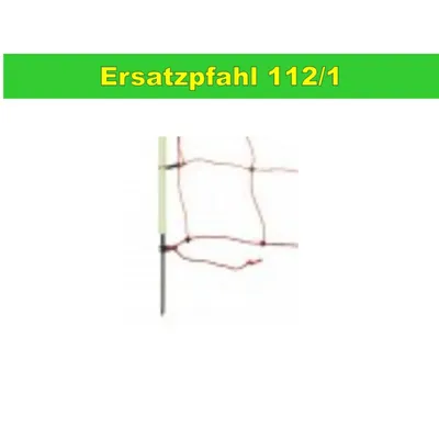 Produktbild von Euro Netz Elektrozaun Ersatzpfahl 112/1