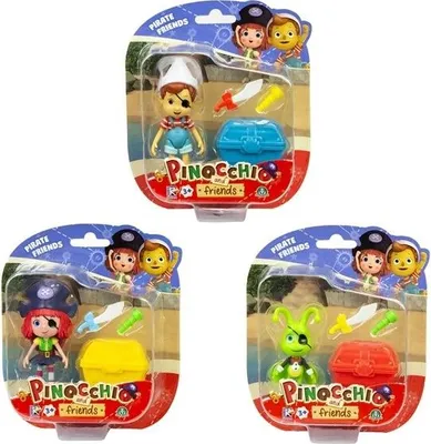 Image de Figurine Giochi Preziosi figurine Pinocchio & Pirate Friends accessoires