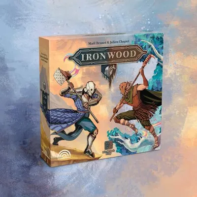 Produktbild von Brettspiel Ironwood – Asymmetrisches Duell für 1-2 Spieler mit Solo-Modus, Deutsch