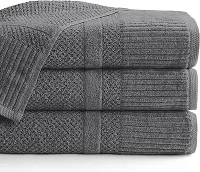 Productafbeelding van Handdoek, 50x90, grijs, 550g, 100% katoen