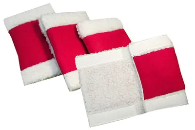 Produktbild von Weihnachtsbandagen, rot/weiß