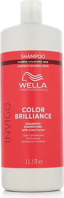 Obrázek produktu pro Wella Invigo Color Brilliance, 1000 ml, Šampon, Profesionální, Ženy, Barevné vlasy, Silné vlasy, Všechny barvy