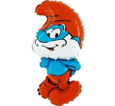 Obrázok produktu pre Fóliový balón - Papa Smurf, 100 cm Grabo