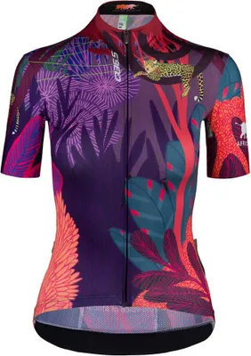 Produktbild von Q36.5 G1 African Wildlife Foundation Kurzarm-radtrikot Lila XS Frau Lila XS
