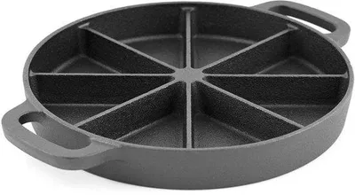 Image de Poêle à griller en fonte - polyvalente et adaptée à toutes les plaques de cuisson - 1 pièce