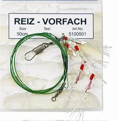 Produktbild von Reizvorfach Stahlvorfach Spinnfischen Verfolger Vorfach