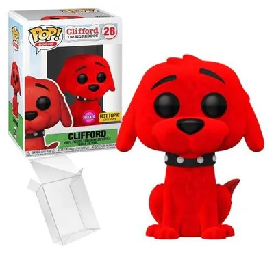 Immagine prodotto di Clifford, il grande cane rosso - Clifford 28 Edizione speciale floccata - Funko Pop! - Figurina in vinile