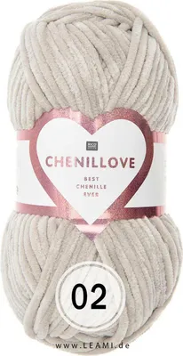 Produktbild von Rico Creative Chenillove 02 natur