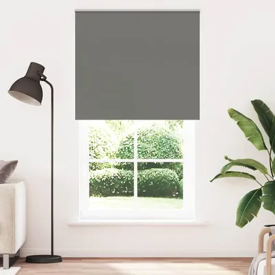 Immagine prodotto di vidaXL Tenda a rullo oscurante grigio 130x210cm larghezza del tessuto 126,6cm poliestere