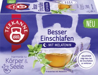 Immagine prodotto di 3x TEEKANNE 8000 Besser Einschlafen Tee 18 Portionen
