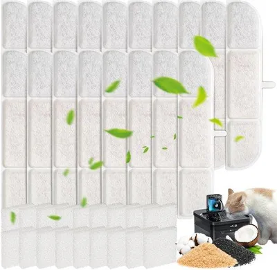 Produktbild von Katzenfontein-Filter-Set 18-teilig mit Bewegungssensor für 2,5L Automatik