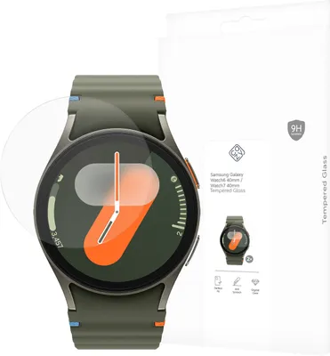 Produktbild von Schutzfolie Samsung Galaxy Watch6 40mm, Galaxy Watch7 40mm - Panzerglas - Cazy - Transparant