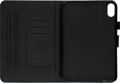 Produktbild von Avizar, Glitzer-Hülle mit Standfunktion für Apple iPad Mini 6 2021 / Mini 7 2024, Blau