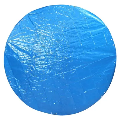 Productafbeelding van Zwembad Afdekzeil 305 Cm Rond - Polyethyleen Waterdicht - Blauw