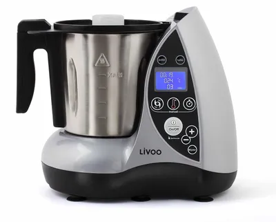 Image de Robot culinaire chauffant 3l 1500w gris - Livoo - DOP142G -