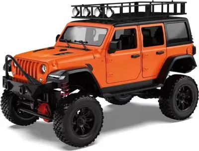 Obrázok produktu pre Mnrc Mn128 1:12 Diaľkové ovládanie auto 2,4g 4wd Rock Crawler lezenie RC s LED svetlooranžová