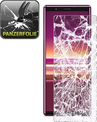 Produktbild von 2x Panzerfolie für Sony Xperia 5 FULL COVER Displayschutz Displayfolie HD KLAR