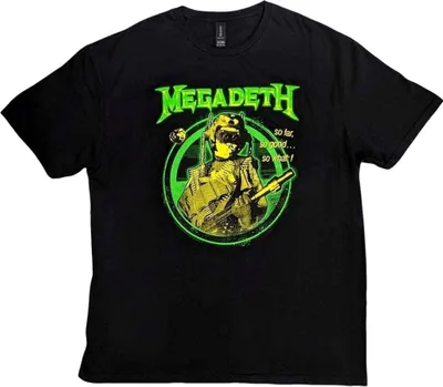 Produktbild von Megadeth SFSGSW Hi-Contrast Black 2XL T-Shirt