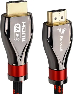 Zdjęcie produktu dla Kabel REAGLE HDMI 2.1 GAMING 8K 4K 120Hz do XBOX X PS5 3M