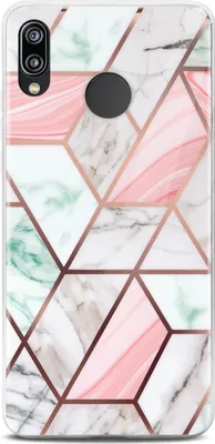 Produktbild von ONEFLOW® Sense Case kompatibel mit Huawei P20 Lite - Hülle in Marmor Optik, Joy