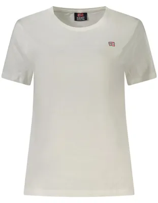 Produktbild von NORWAY 1963 Damen Kurzarm-T-Shirt Weiss 856110_BIWHITE : Größe - M Größe: M