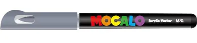 Zdjęcie produktu dla Marker akrylowy pędzelkowy Mocalo szary M&G - 912
