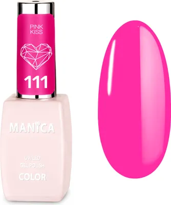 Obrázek produktu pro Manica LED/UV hybridní lak na nehty 10 ml – Pink Kiss – 111
