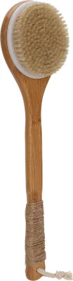 Obrázek produktu pro Sprchový kartáč na záda, dlouhá rukojeť, koupelový peeling, masážní kartáč, exfoliační kartáč pro muže a ženy