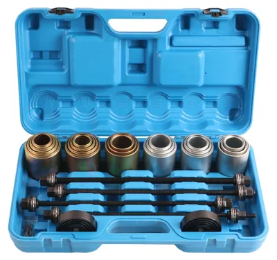 Produktbild von echtools EC1702 Druckhülsen Zughülsen Satz 26-TLG.Radlager Werkzeug Silentlager Gummilager
