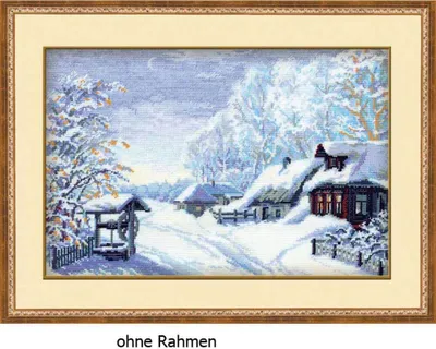 Produktbild von Riolis Kreuzstich-Set "Russischer Winter", Zählmuster