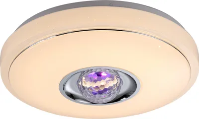 Immagine prodotto di Plafoniera LED rotonda con telecomando MAGIC bianca 18W, diverse tonalità di bianco e colori, 1700 lm, materiale plastico, dimensioni: 8,5 x 37,5 x 37,5 cm, IP20, Polux