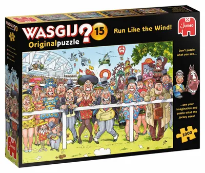 Produktbild von Wasgij Original 15 Schnell wie der Wind! 1000 Teile Puzzle