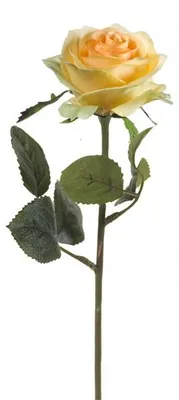 Produktbild von künstliche Rose SIMONE gelb H. 45cm D. 7cm Emerald Kunstblumen