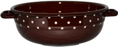 Obrázek produktu pro Mísa hnědý, puntík 16 cm, 1 l