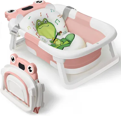 Immagine prodotto di Vaschetta da bagno per bambini, rosa, adatta da 0 a 24 mesi