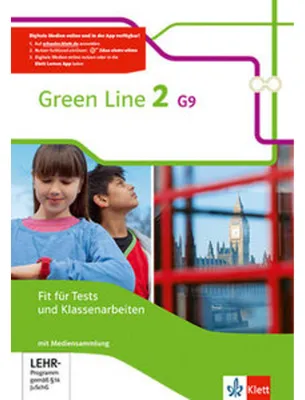 Immagine prodotto di Green Line 2 G9. Fit für Tests und Klassenarbeiten mit Lösungsheft und Mediensammlung. Neue Ausgabe