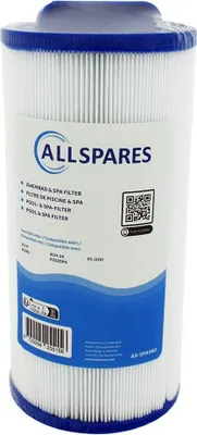 Produktbild von AllSpares Whirlpool Filter SC717 / 40260 / 4CH-24 Wasserfilter für Spa / Whirlpool